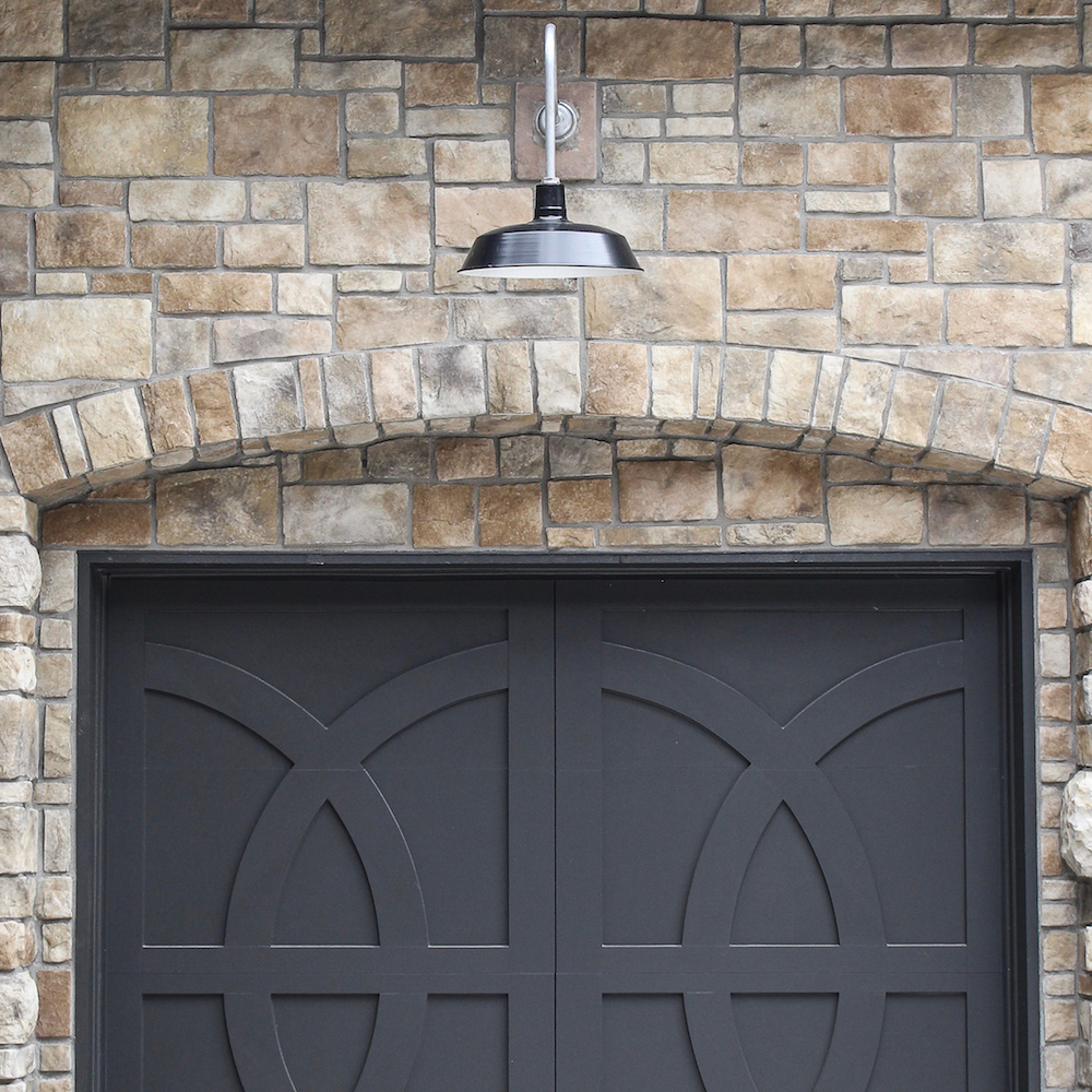 The Original™ Warehouse Gooseneck Light | Photo Courtesy of Customer
